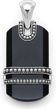 LAGOS Men's Anthem Tag Amulet