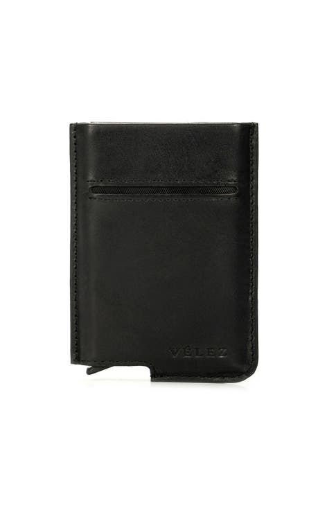 Leather Mini wallet Document Holder