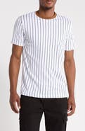 Cactus Man Stripe Crewneck T-Shirt