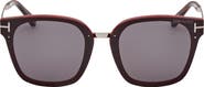 TOM FORD Philippa 68mm Gradient Square Sunglasses