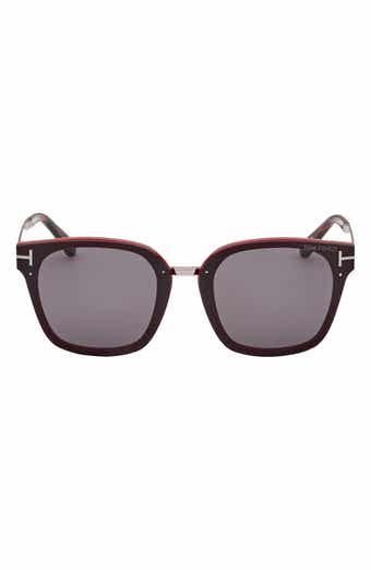 TOM FORD Philippa 68mm Gradient Square Sunglasses