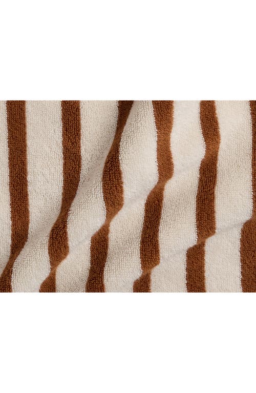 Parachute Stripe Terry Cloth Robe