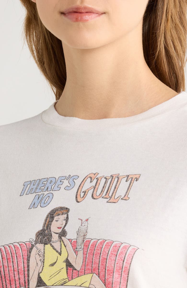 Re/Done Pleasure Graphic T-Shirt, Alternate, color, Vintage White