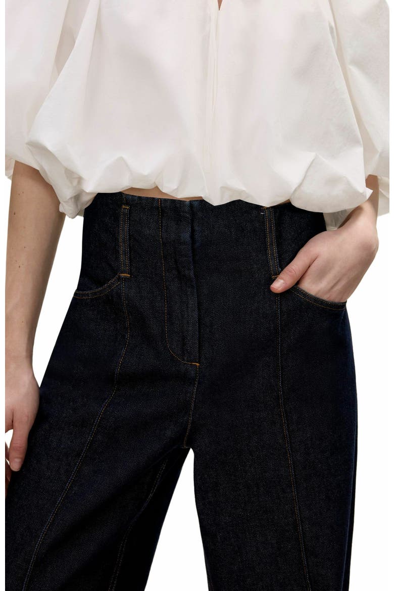 Gabrielle Denim Pant, Alternate, color, DEEP SEA WASH
