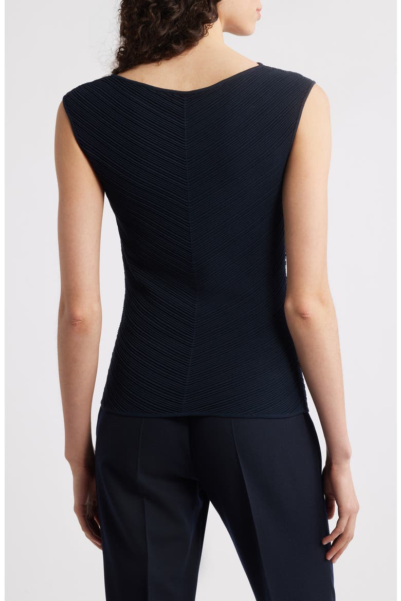 Faitini Rib Sleeveless Top, Alternate, color, DK BU