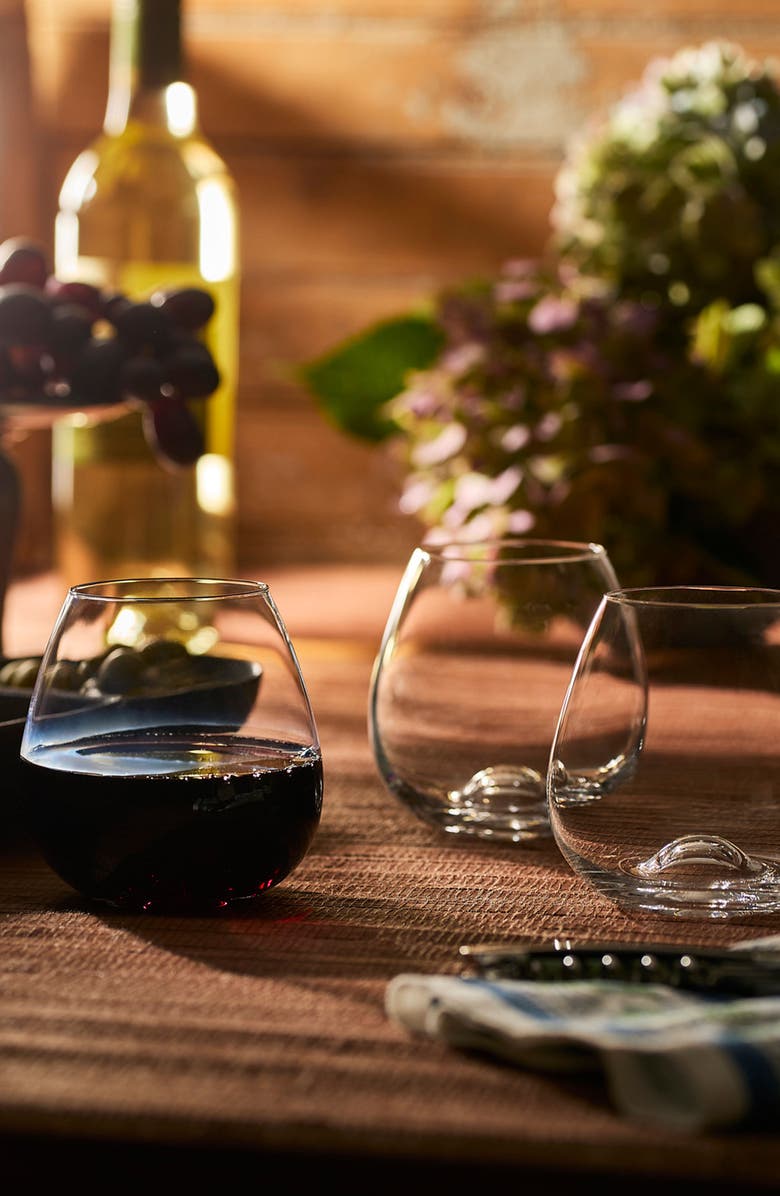 Caskata Library Red Wine Glasses Set of 4, Alternate, color,