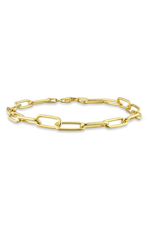 6mm Paper Clip Chain Bracelet