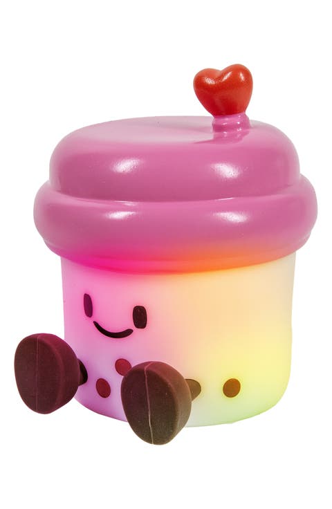 Pink Bubble Tea Squishy Light