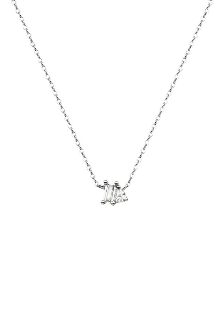Toi et Moi Necklace, Main, color, SILVER