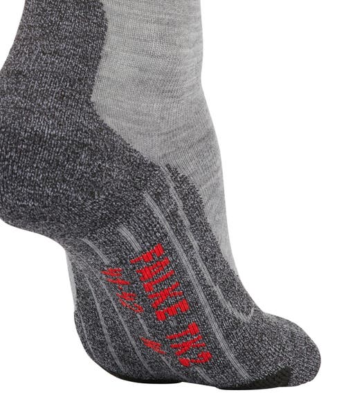 Falke Tk2 Explore Melange Hiking Socks In Gray