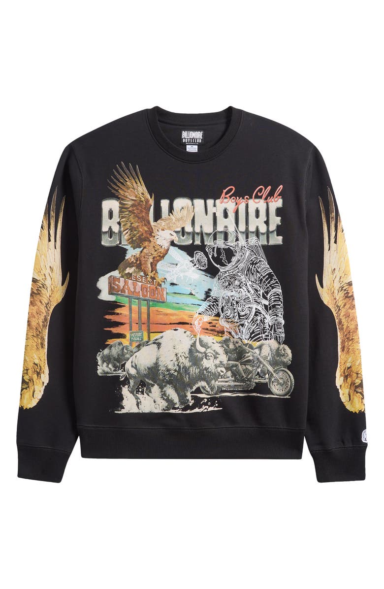 Billionaire Boys Club BB Desert Eagle Crewneck Sweatshirt, Alternate, color, 