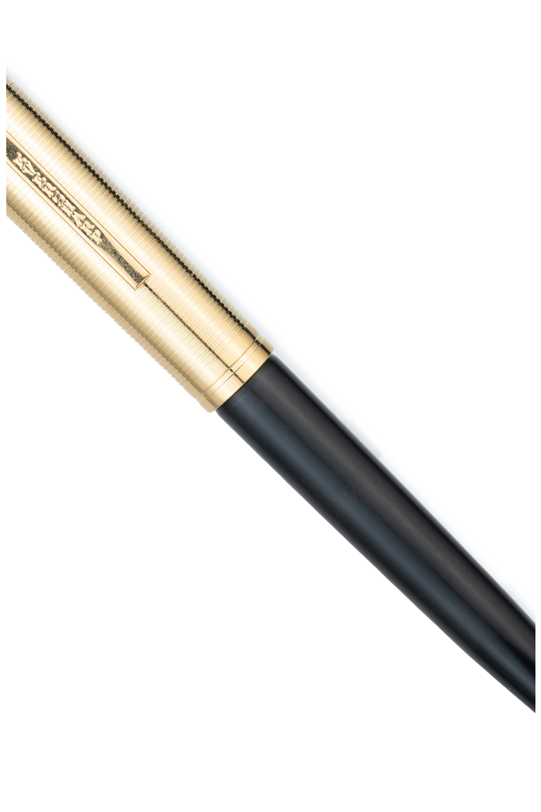 Skyline Rollerball Pen, Alternate, color, Black / Gold