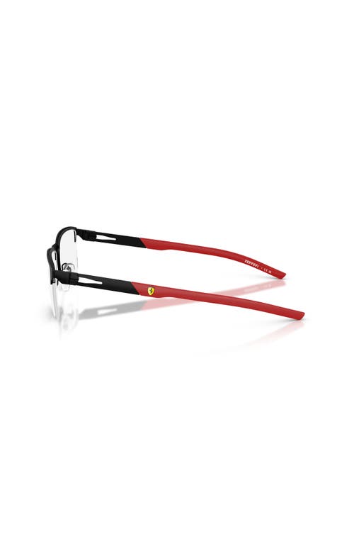 Scuderia Ferrari 54mm Rectangle Optical Glasses In Multi