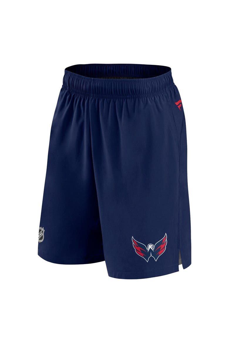 Men's Fanatics Branded Navy Washington Capitals Authentic Pro Rink Shorts, Alternate, color, Navy