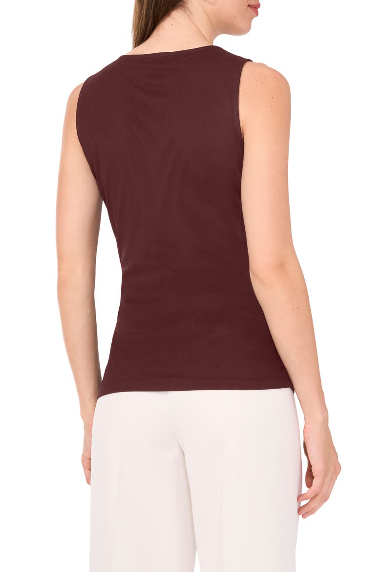 Side Ruched Tank, Alternate, color, SPICED APPLE