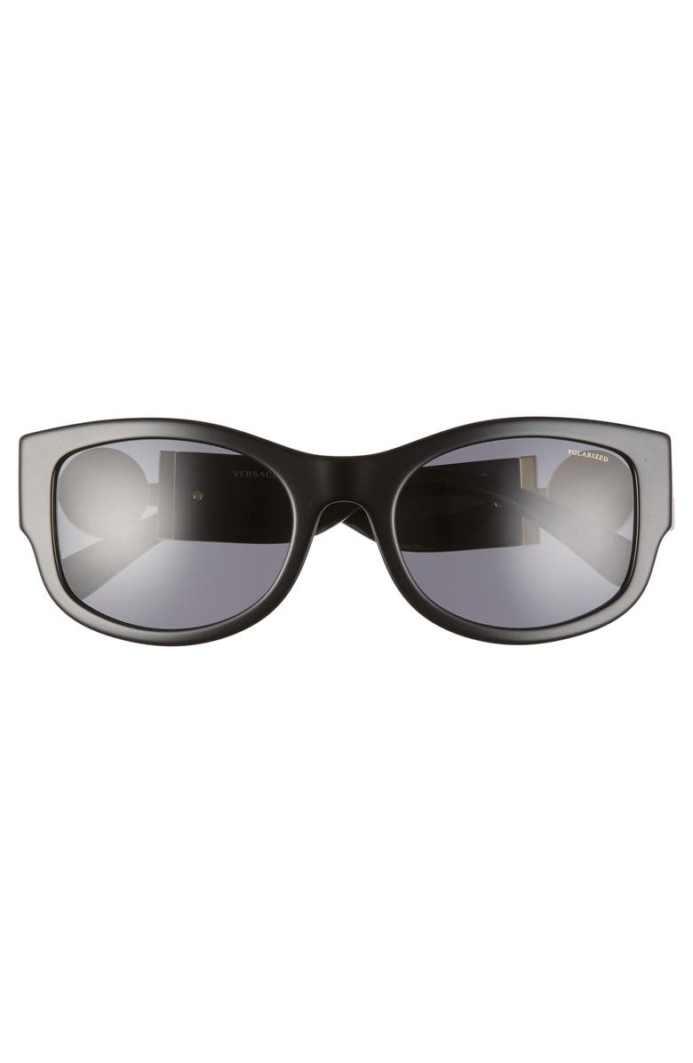 Versace 55mm Polarized Cat Eye Sunglasses | Nordstrom display picture 3
