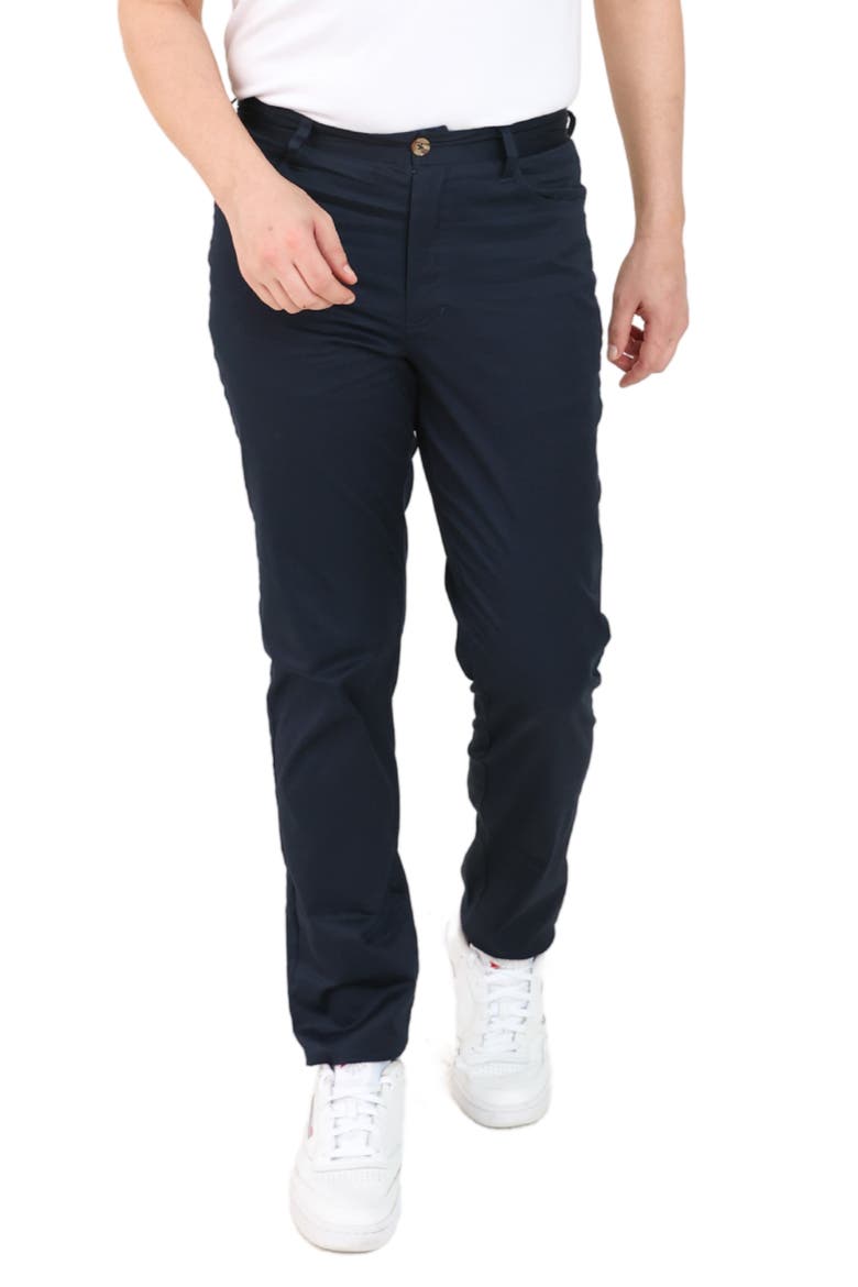 Stretch Cotton Chino Pants, Alternate, color, NAVY