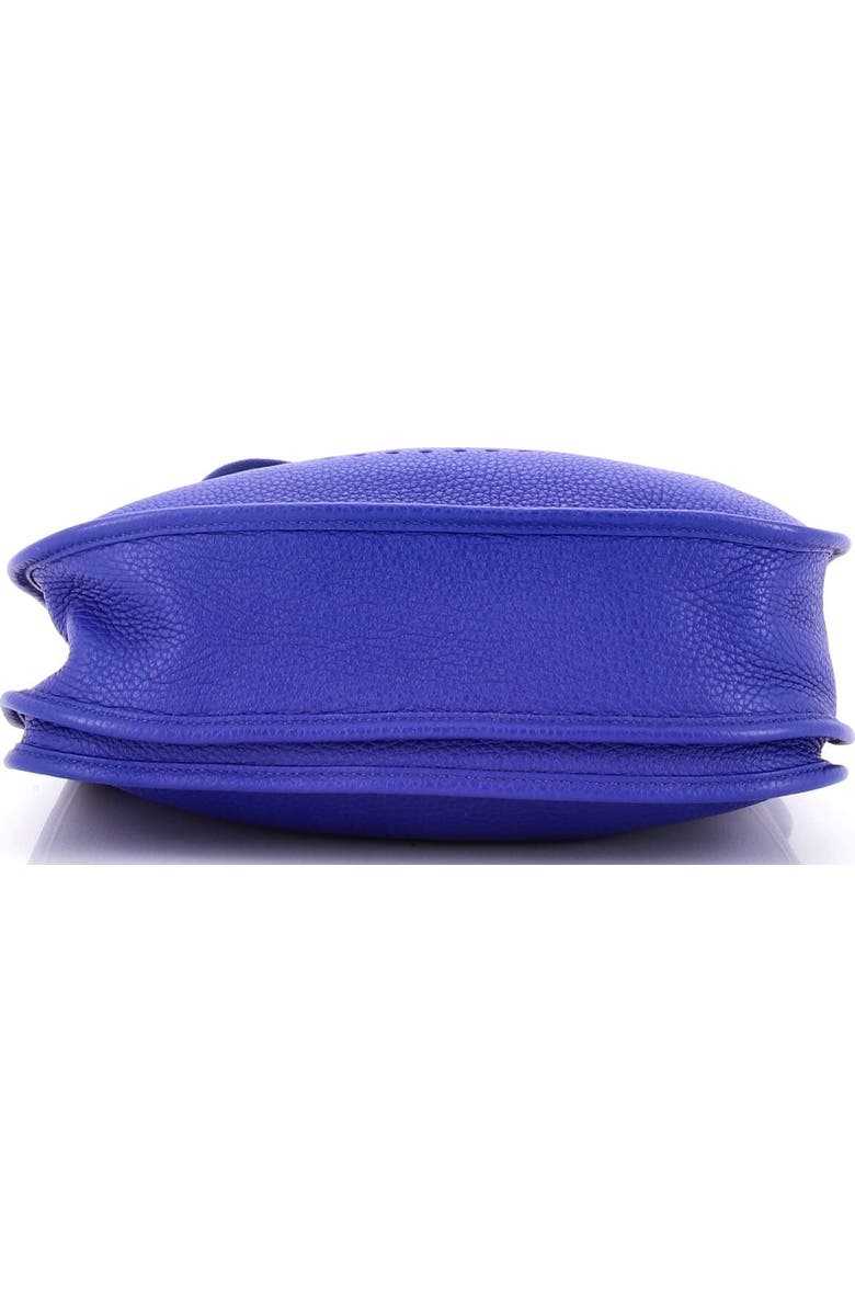 Pre-Owned Hermes Evelyne Bag Gen III Clemence PM, Alternate, color, Bleu Electrique