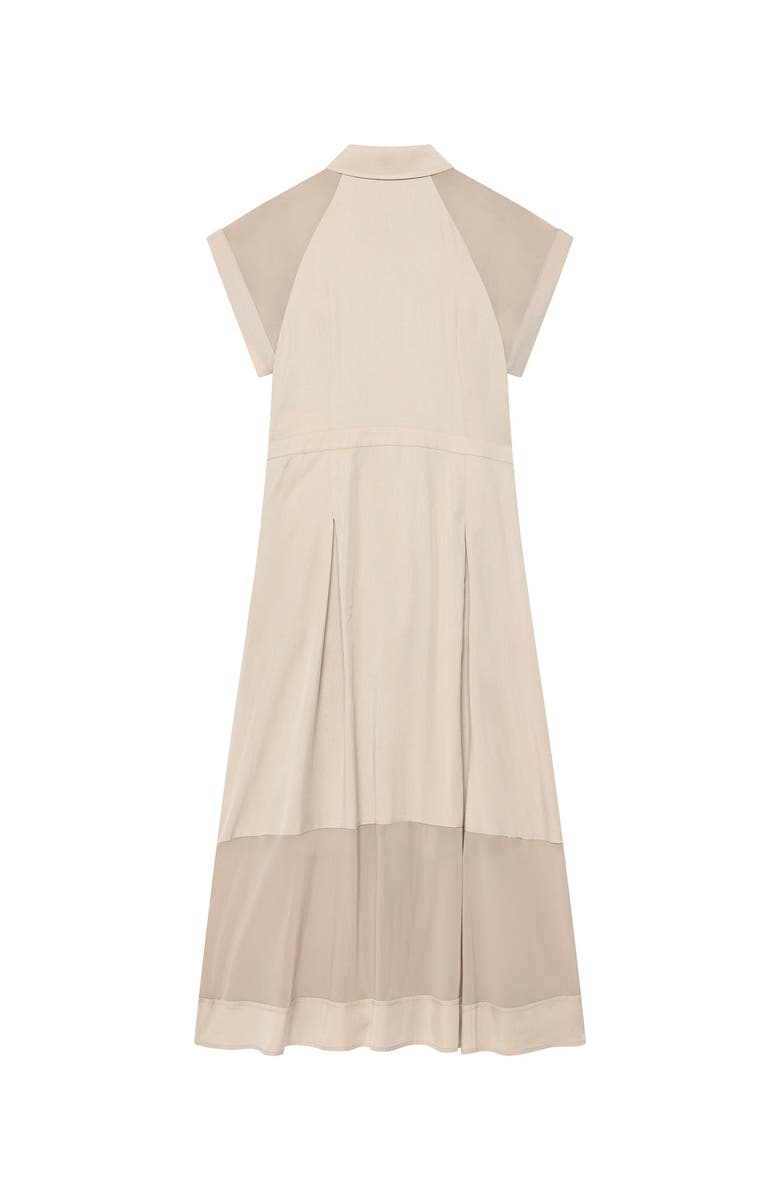 MINT VELVET Utility Midi Dress, Alternate, color, Camel
