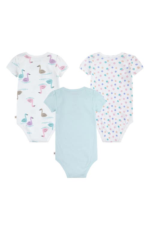 HUGGIES HUGGIES ASSORTED 3-PACK ORGANIC COTTON BODYSUITS