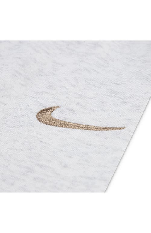 Nike Essential Fleece Crewneck Sweatshirt & Joggers Set In White