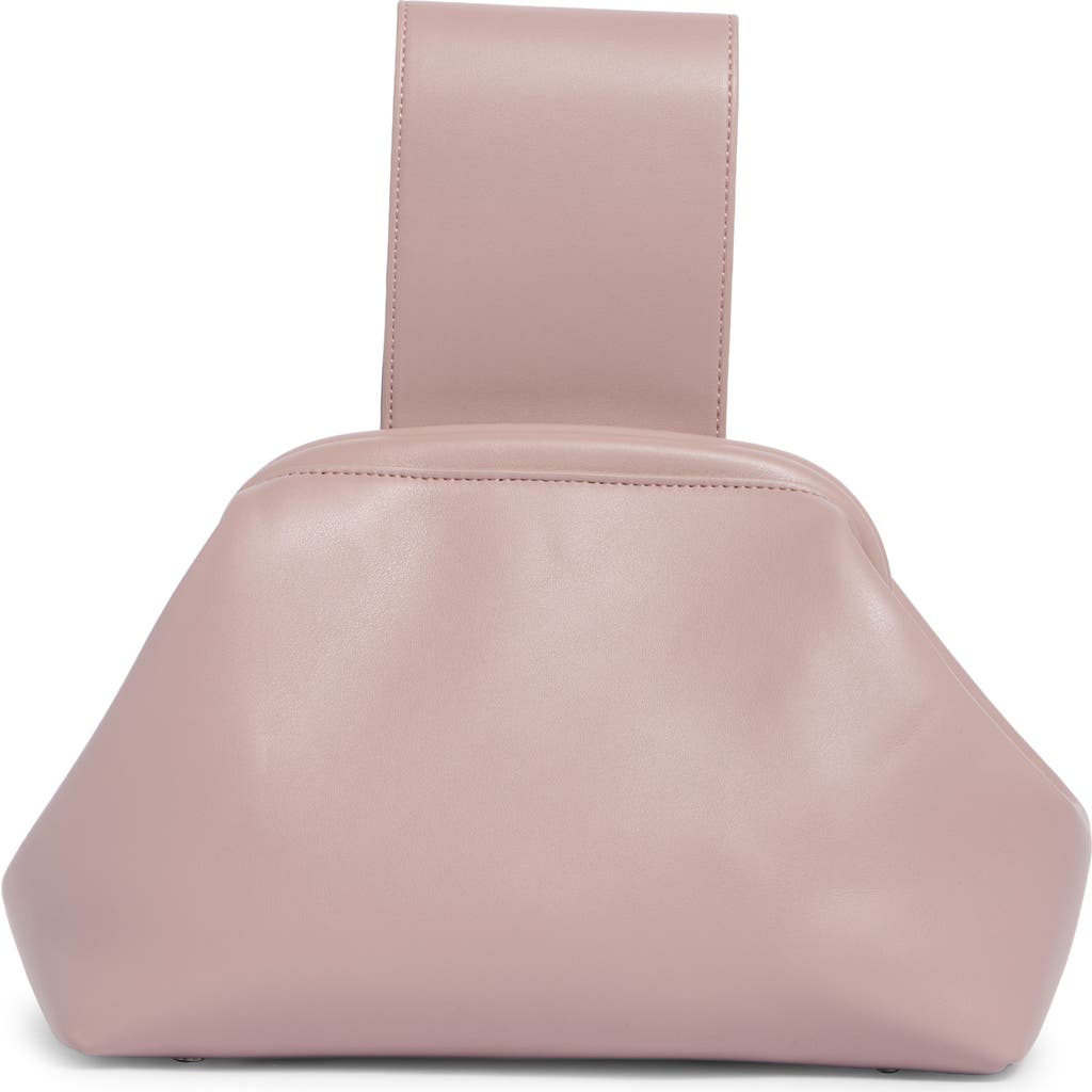 Bcbg Frame Clutch In Dusty Pink