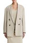 Double Breasted Crepe Blazer
