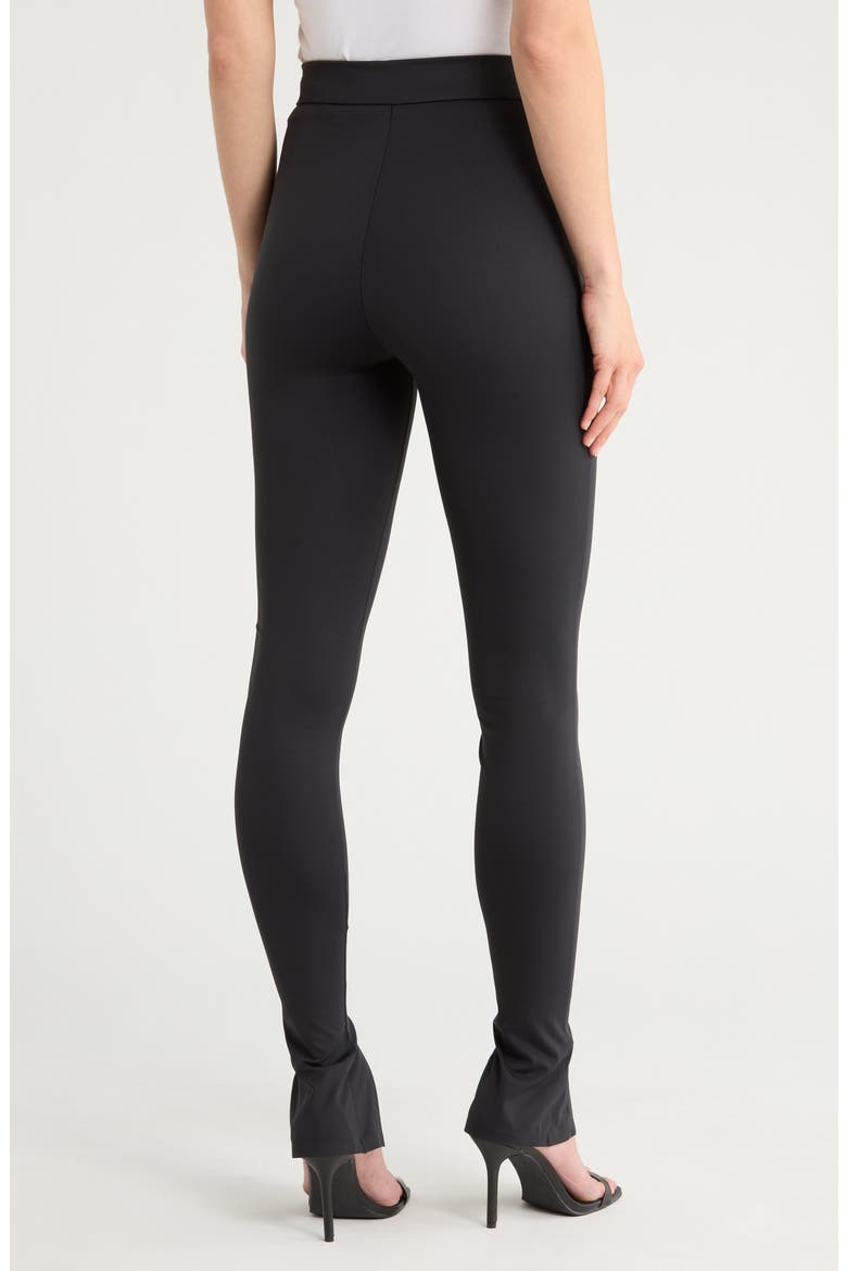 E-Travel High Waist Leggings, Alternate, color, BLK