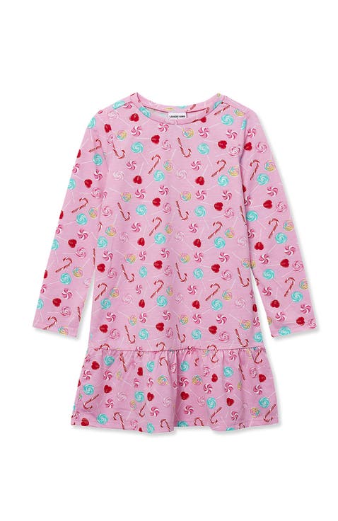 Girls Long Sleeve Jersey Nightgown