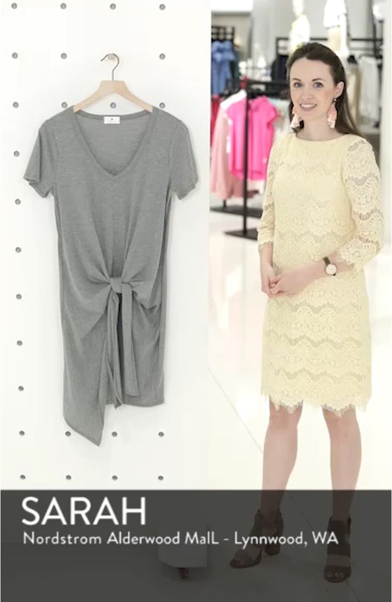 Tie Waist T-Shirt Dress, sales video thumbnail