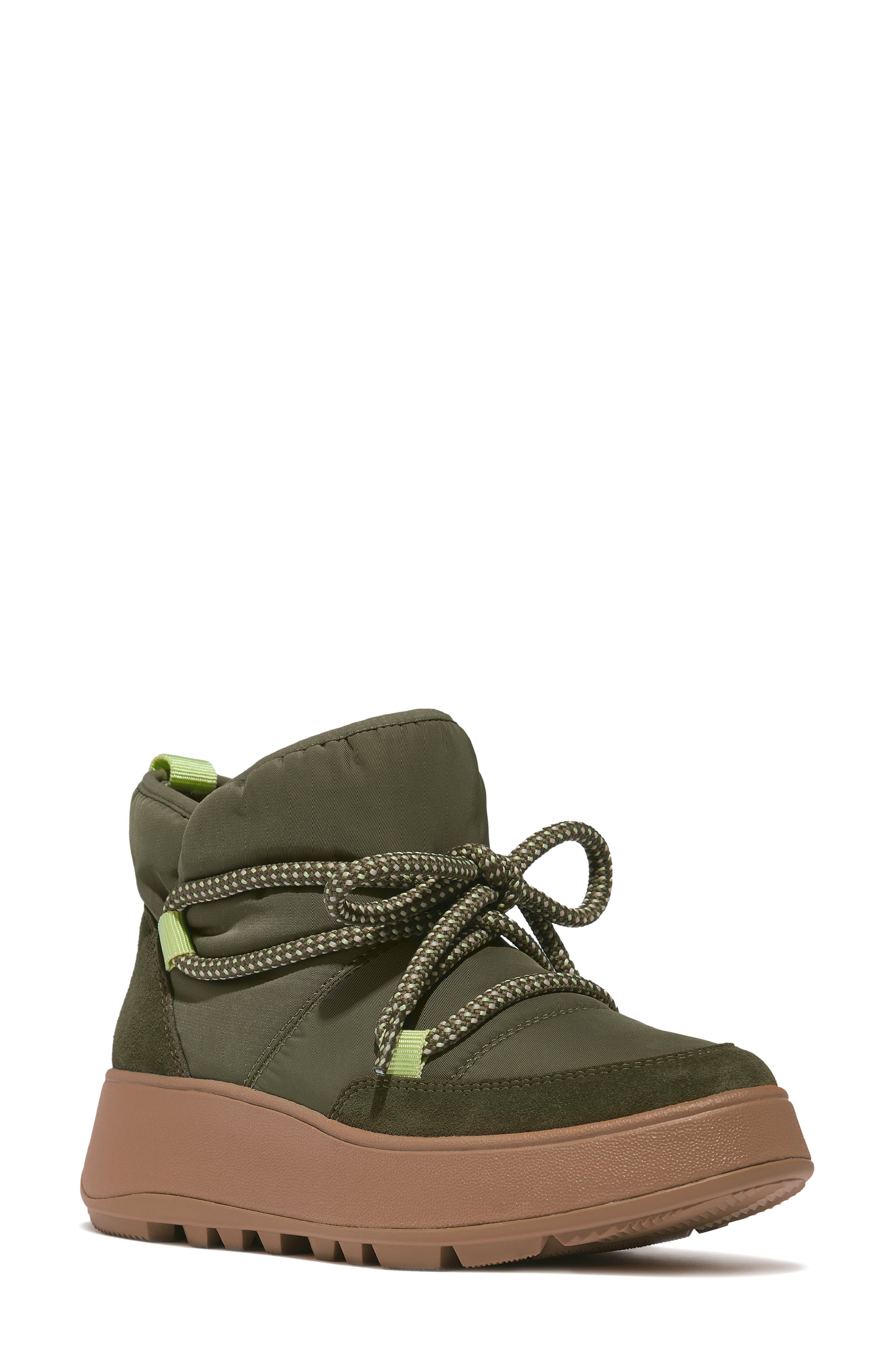 Water Resistant Winter Boot, Main, color, DEEP OLIVE