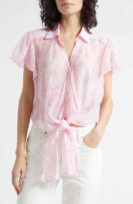 Heirloom Petals Floral Print Top