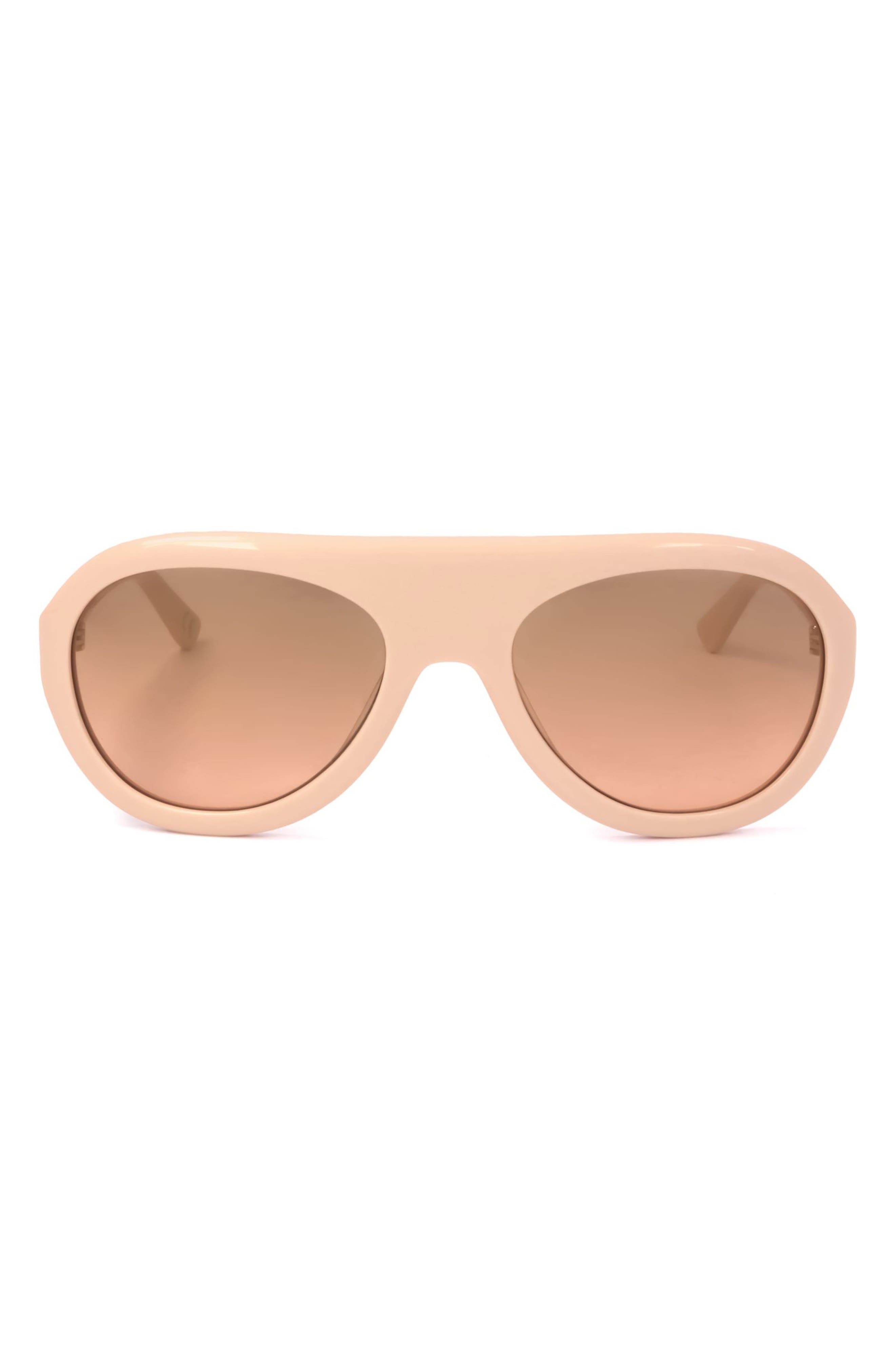 Marni 57mm Aviator Sunglasses