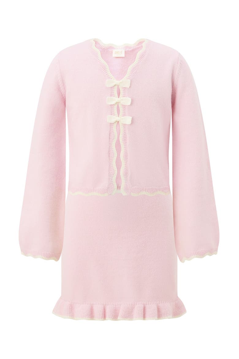Carla Knit Cardigan, Alternate, color, Pink