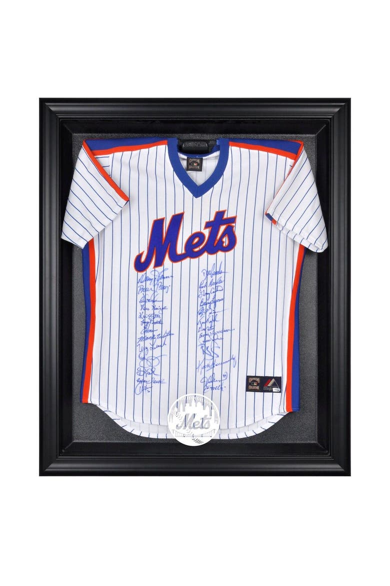 New York Mets Black Framed Logo Jersey Display Case, Main, color, Black