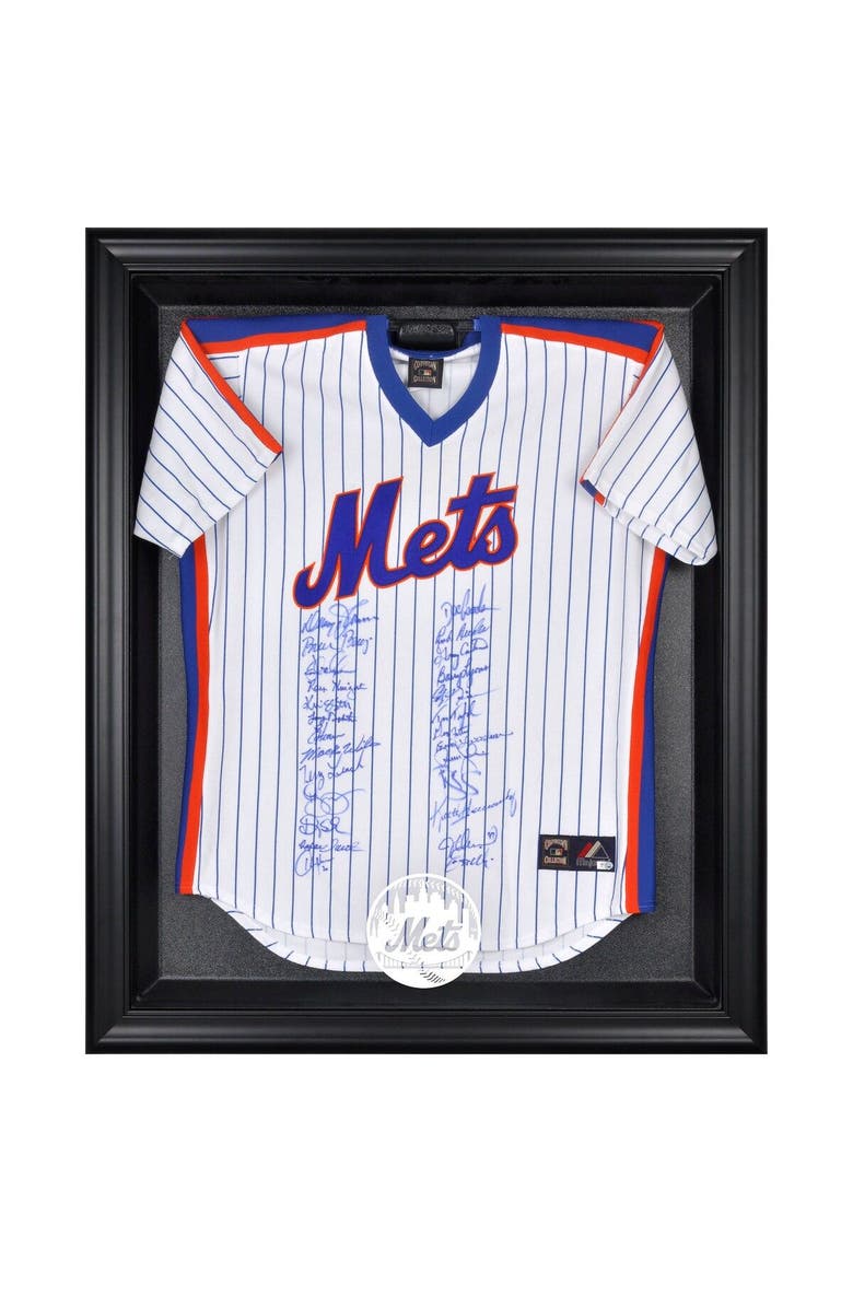FANATICS AUTHENTIC New York Mets Black Framed Logo Jersey Display Case, Main, color,