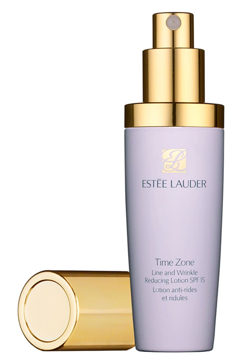 'Time Zone' Line & Wrinkle Reducing Lotion SPF 15, Main, color, NO COLOR