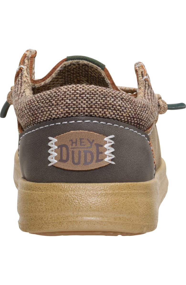 Hey Dude Kids' Paul Classic Slip-On, Alternate, color, Nut