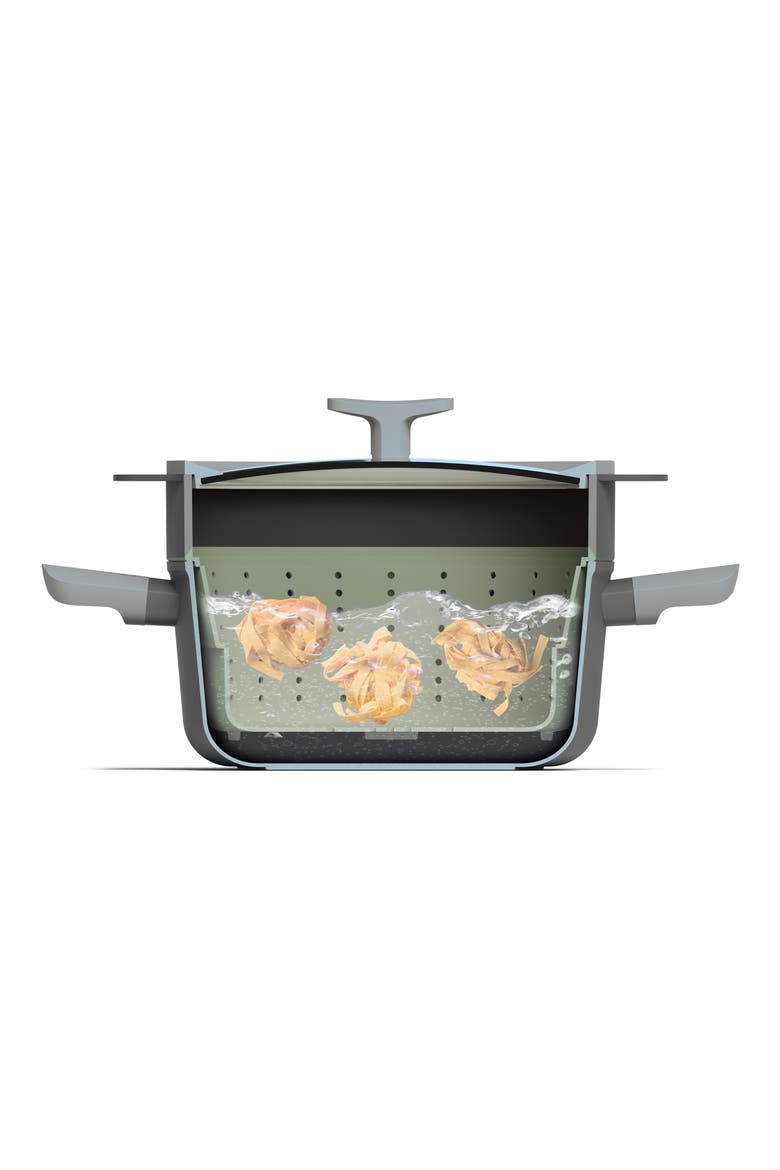 Leo Balance Collapsible Steamer, Alternate, color, SAGE