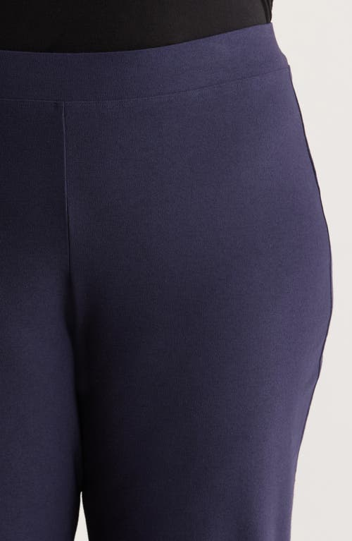Eileen Fisher Slim Ankle Pants In Blue