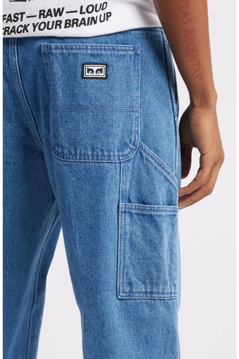 Hardwork Carpent Jeans, Alternate, color, LIGHT INDIGO