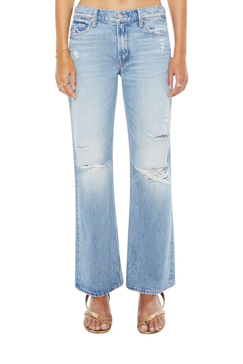 The Bookie Nerdy Ripped Wide Leg Jeans, Main, color, FAFO