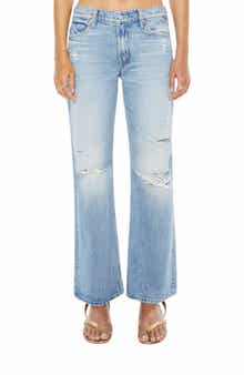 The Bookie Nerdy Ripped Wide Leg Jeans