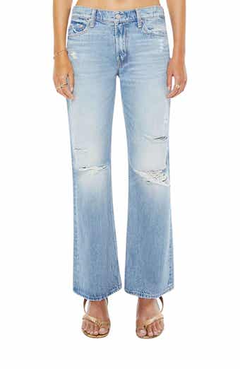 The Bookie Nerdy Ripped Wide Leg Jeans