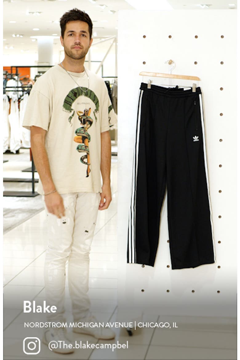 Wide Leg Track Pants video