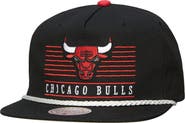 Mitchell & Ness Men's Mitchell & Ness Black Chicago Bulls Ascend Deadstock Snapback Hat