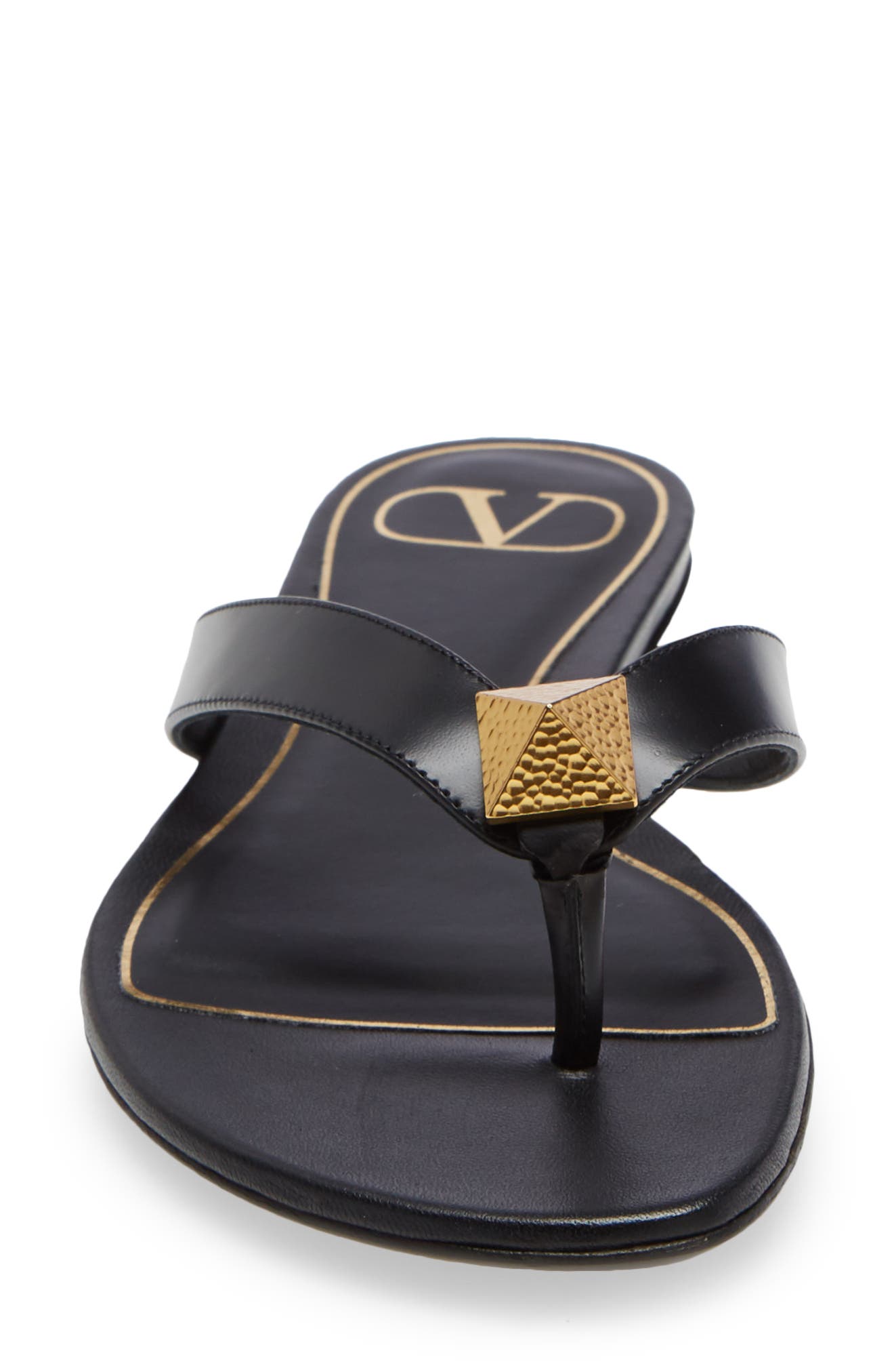 Valentino Garavani Roman Stud Sandal, Alternate, color, 