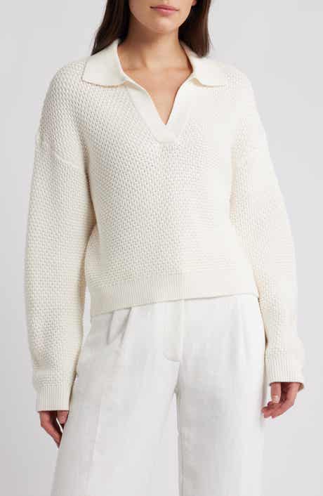 Remy Johnny Collar Sweater