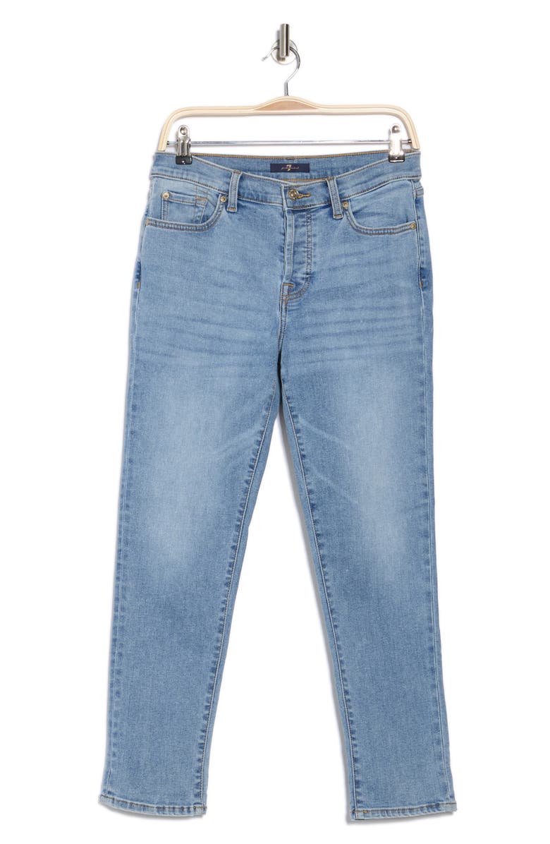 7 For All Mankind Josefina Ankle Crop Boyfriend Jeans, Alternate, color, Thimble