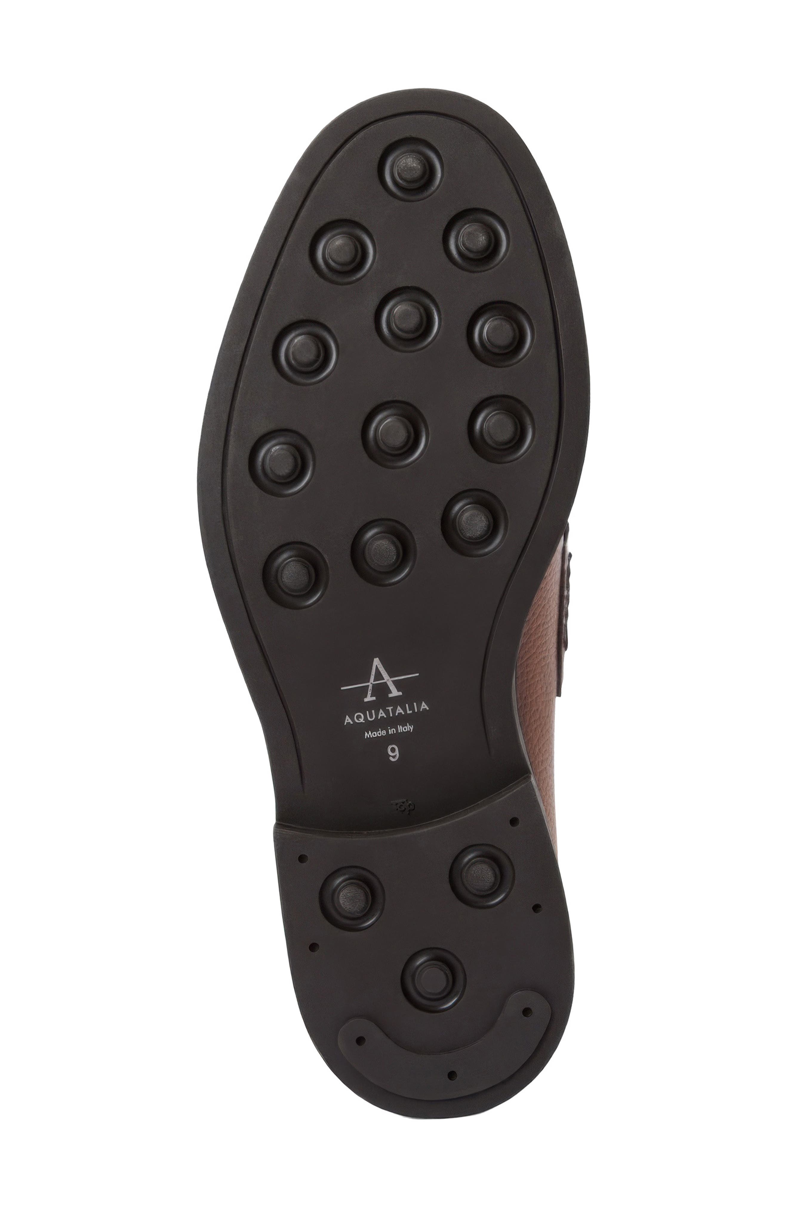 Bergamo Weatherproof Penny Loafer, Alternate, color, COGNAC TUMBLED